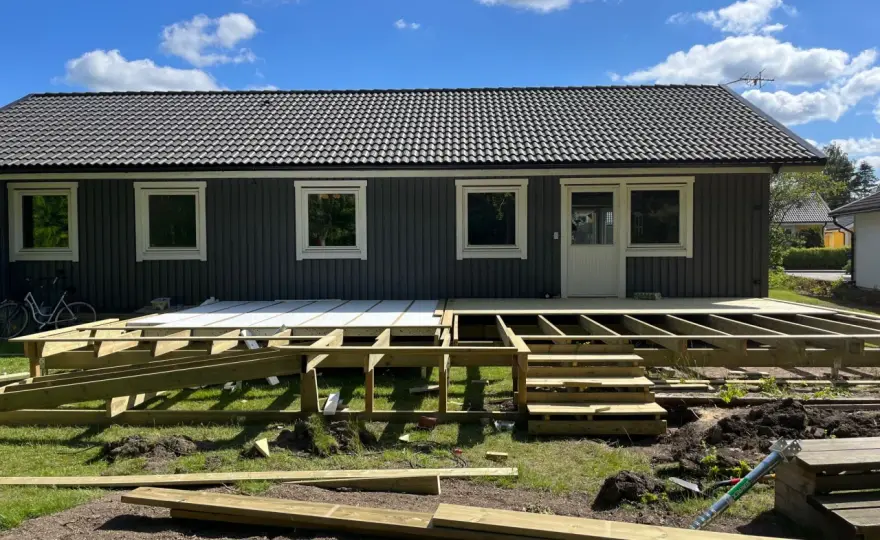 Duk under altan - välj rätt material och bygg rätt från start