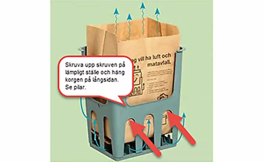 Matavfall blir biogas - så sorterar du rätt