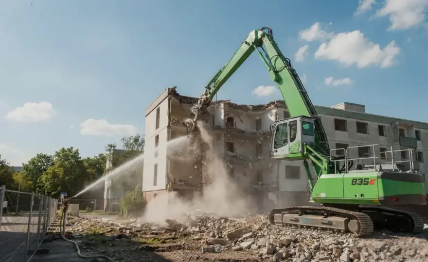Återvinna betong - från rivning till nytt material